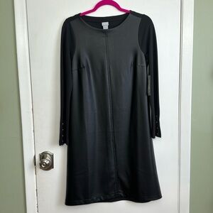 Chico’s size O (US size 4/6) black dress